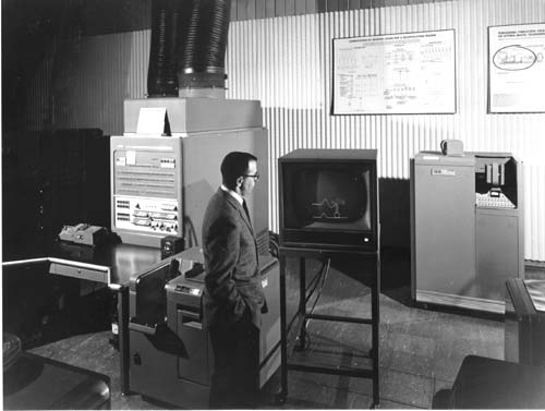 Picture of IBM 704