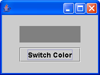 The ColorSwitch after the first click.
